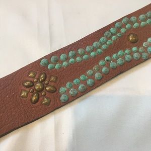 joed j urbina Accessories - JOED J. Urbina Studded Leather Belt 32-36" Size joed j urbina Accessories - JOED J. Urbina Studded Leather Belt 32-36" Size